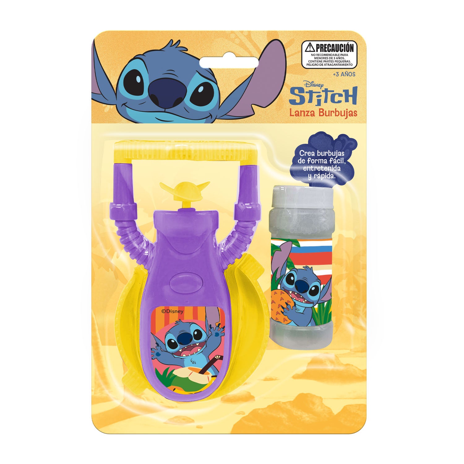 Lanza Burbujas Stitch | Disney